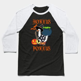 Honkus Ponkus | Honkus Ponkus Duck | Halloween Baseball T-Shirt